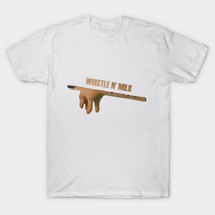 Udderflute: Whistle n' Milk T-Shirt